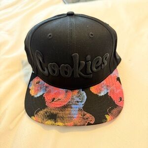Cookies Black SnapBack with Colorful Brim - OS